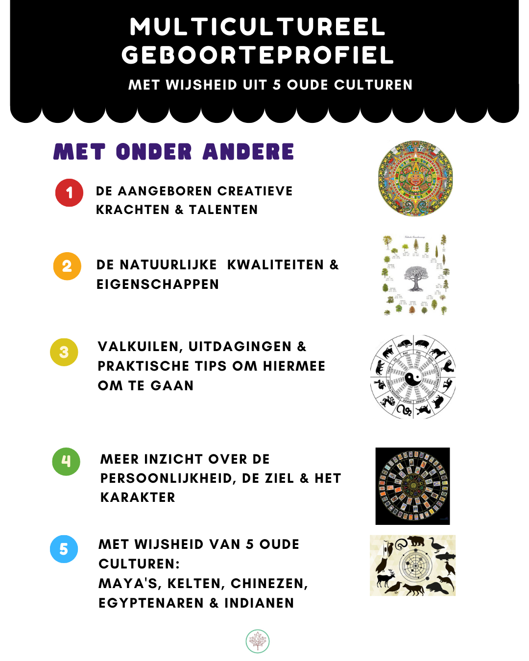 Multicultureel Geboorteprofiel: op basis van 5 eeuwenoude kalenders